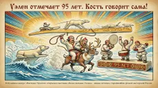 Уэлен отмечает 95 лет. Кость говорит сама!